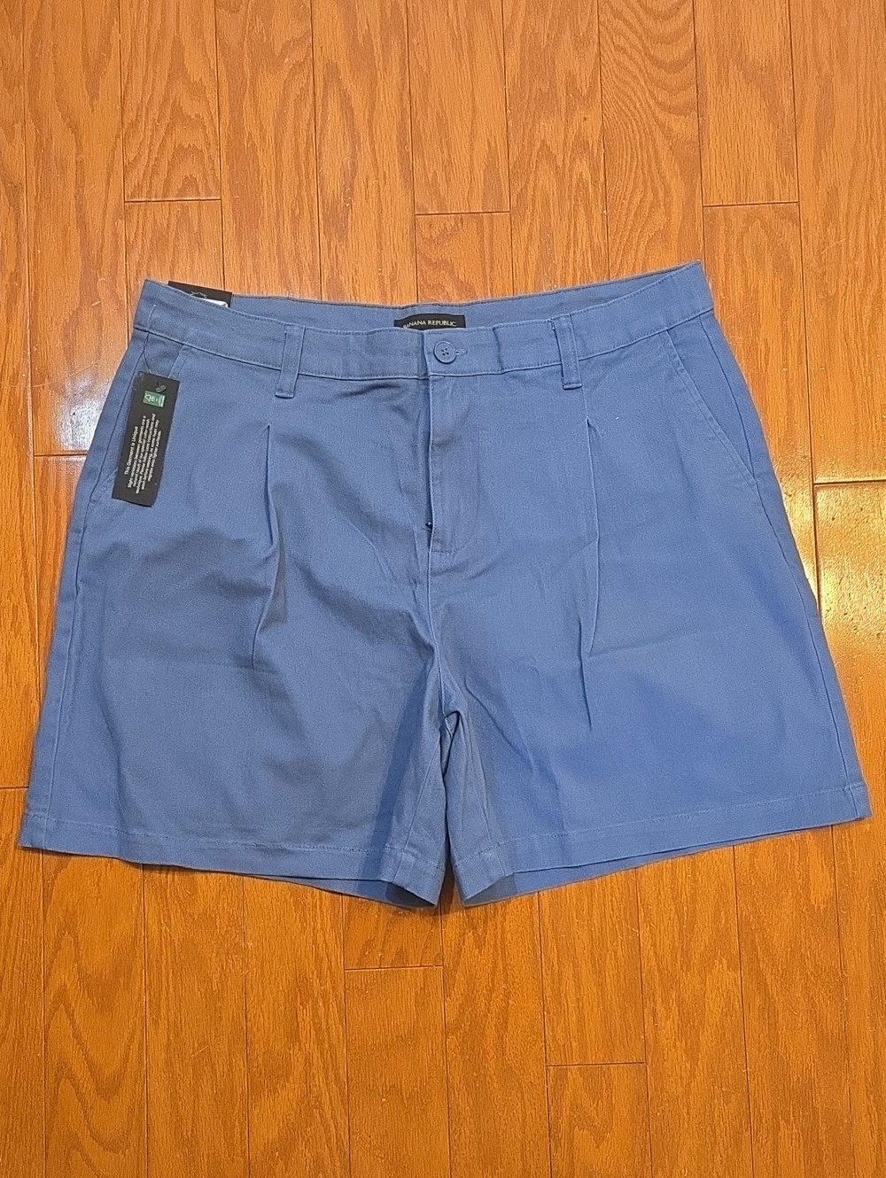 Banana Republic Slate Blue Shorts NWT Size 14